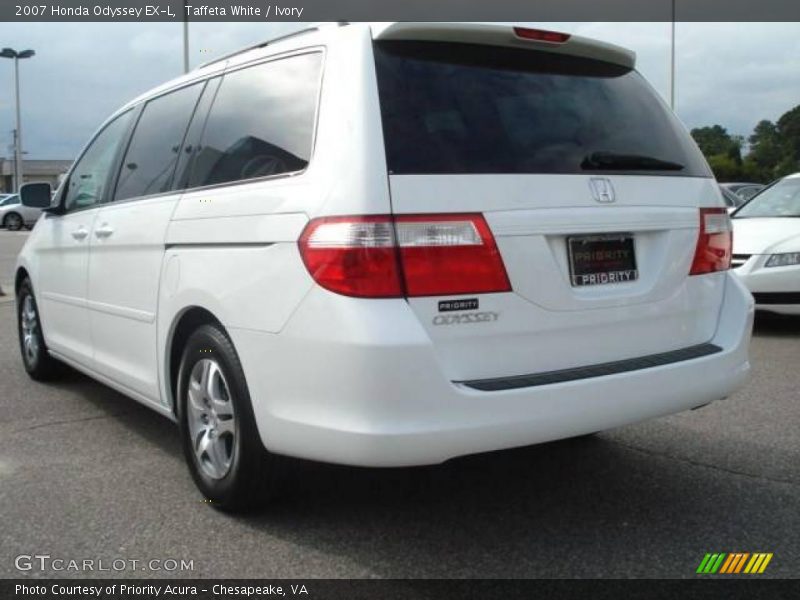 Taffeta White / Ivory 2007 Honda Odyssey EX-L
