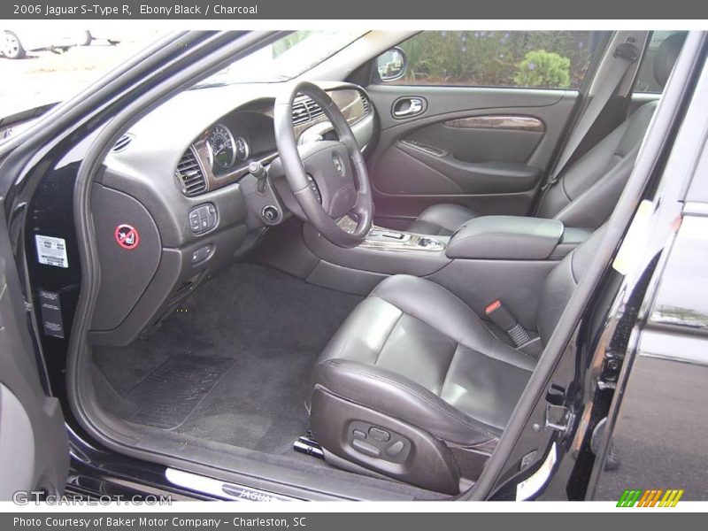 Ebony Black / Charcoal 2006 Jaguar S-Type R