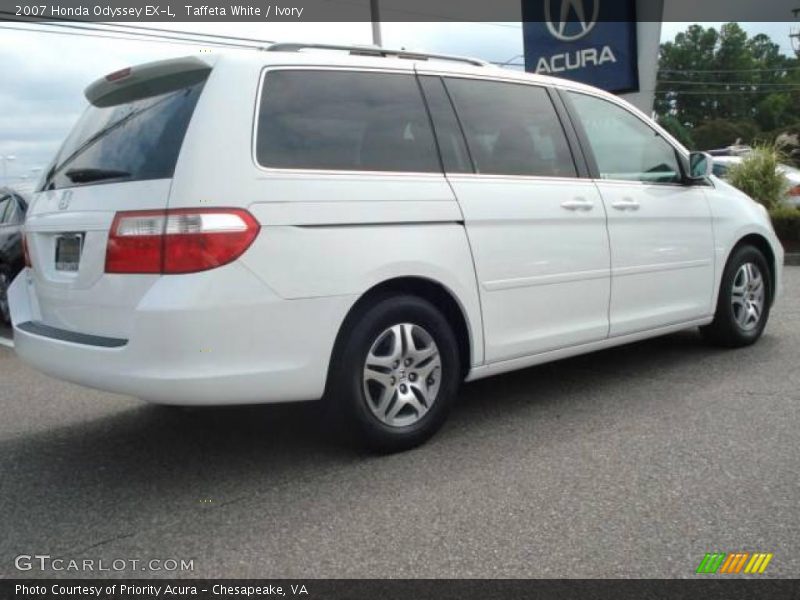 Taffeta White / Ivory 2007 Honda Odyssey EX-L