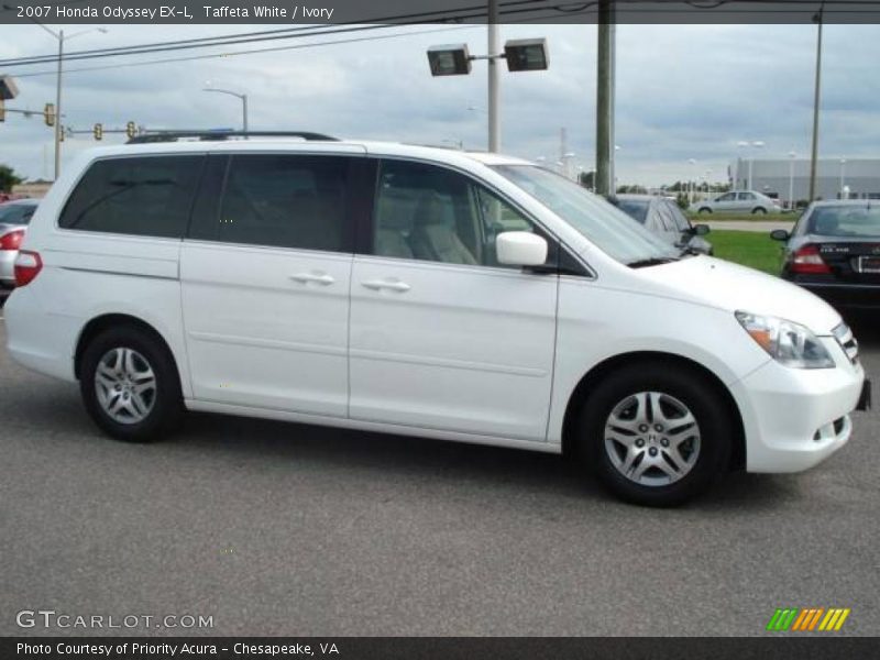 Taffeta White / Ivory 2007 Honda Odyssey EX-L