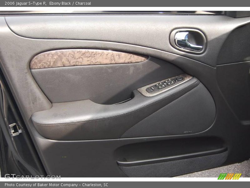 Ebony Black / Charcoal 2006 Jaguar S-Type R