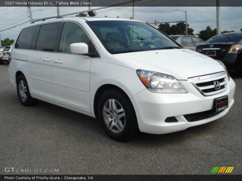 Taffeta White / Ivory 2007 Honda Odyssey EX-L