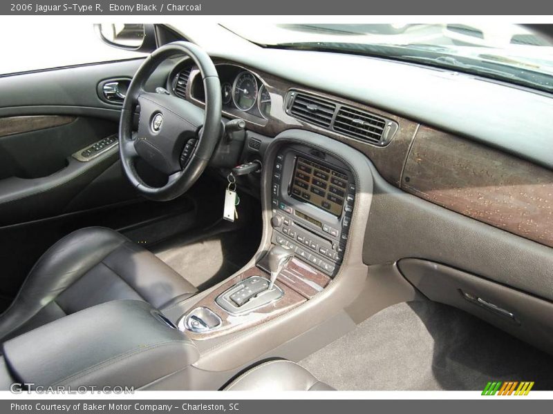 Ebony Black / Charcoal 2006 Jaguar S-Type R