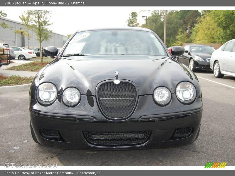 Ebony Black / Charcoal 2006 Jaguar S-Type R