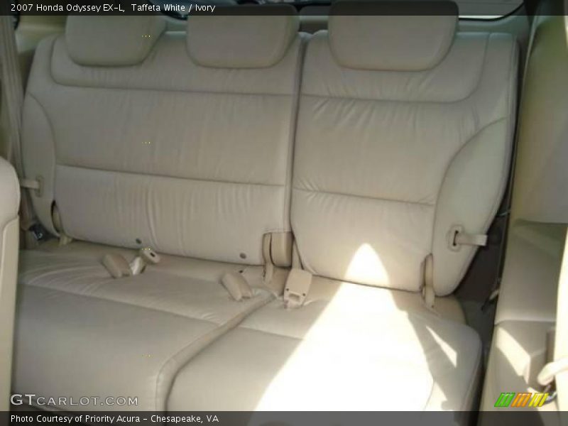 Taffeta White / Ivory 2007 Honda Odyssey EX-L