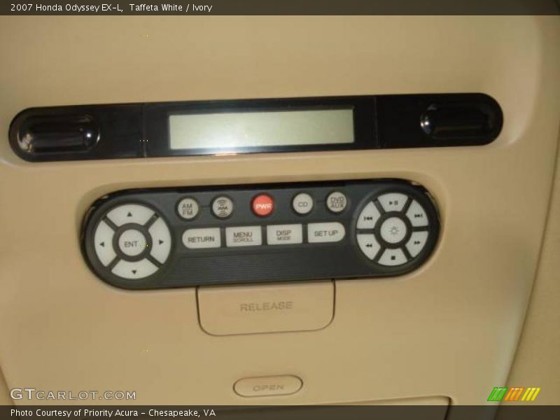 Taffeta White / Ivory 2007 Honda Odyssey EX-L
