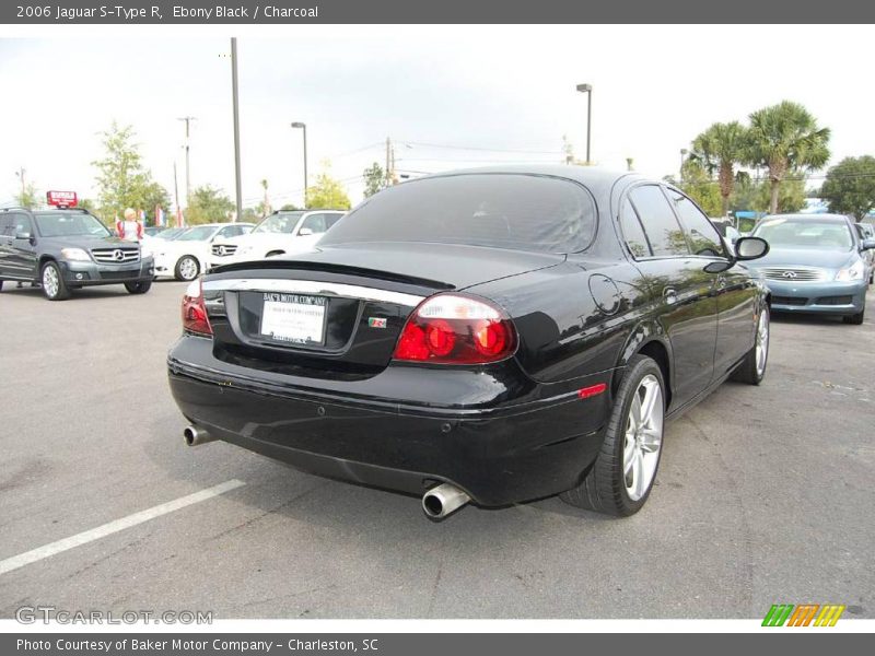 Ebony Black / Charcoal 2006 Jaguar S-Type R