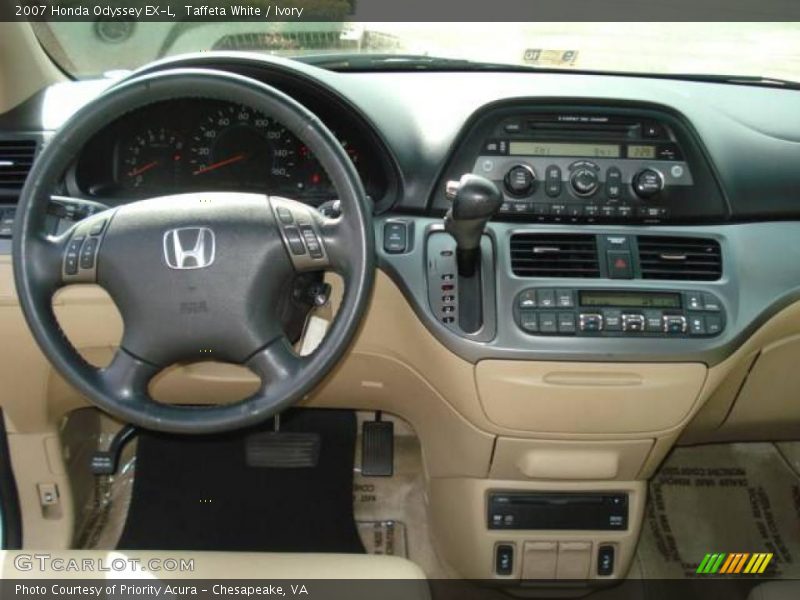 Taffeta White / Ivory 2007 Honda Odyssey EX-L