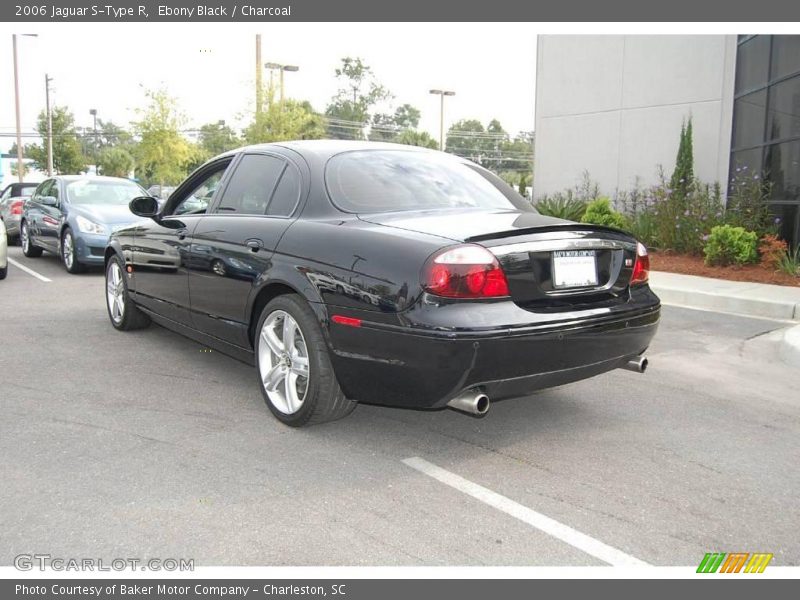Ebony Black / Charcoal 2006 Jaguar S-Type R