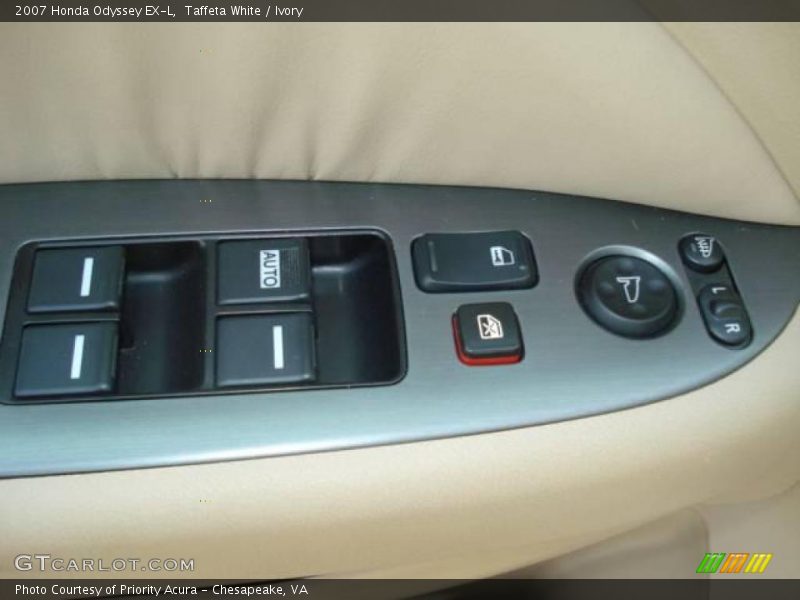 Taffeta White / Ivory 2007 Honda Odyssey EX-L