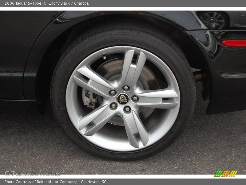 Ebony Black / Charcoal 2006 Jaguar S-Type R