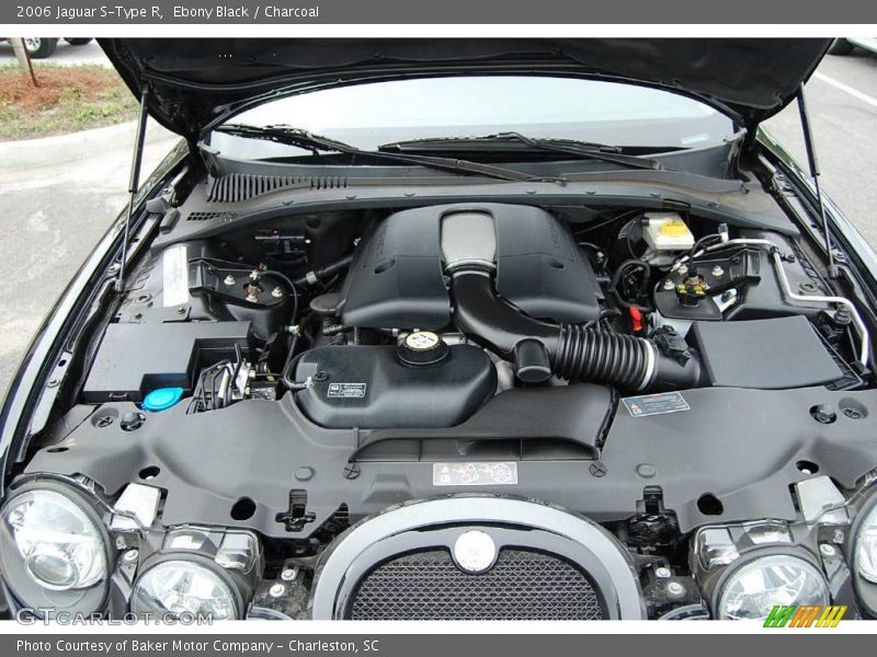 Ebony Black / Charcoal 2006 Jaguar S-Type R