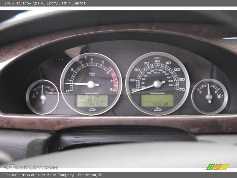 Ebony Black / Charcoal 2006 Jaguar S-Type R