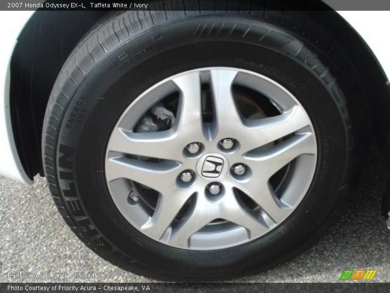 Taffeta White / Ivory 2007 Honda Odyssey EX-L