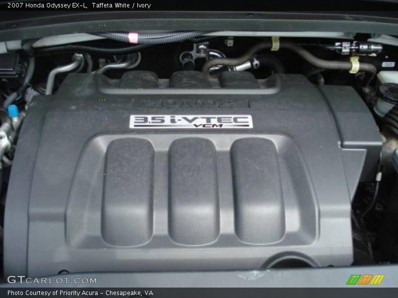 Taffeta White / Ivory 2007 Honda Odyssey EX-L