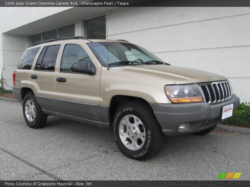 Champagne Pearl / Taupe 1999 Jeep Grand Cherokee Laredo 4x4