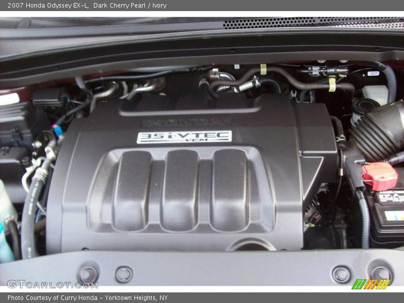 Dark Cherry Pearl / Ivory 2007 Honda Odyssey EX-L