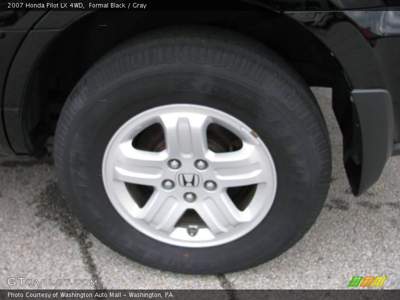 Formal Black / Gray 2007 Honda Pilot LX 4WD