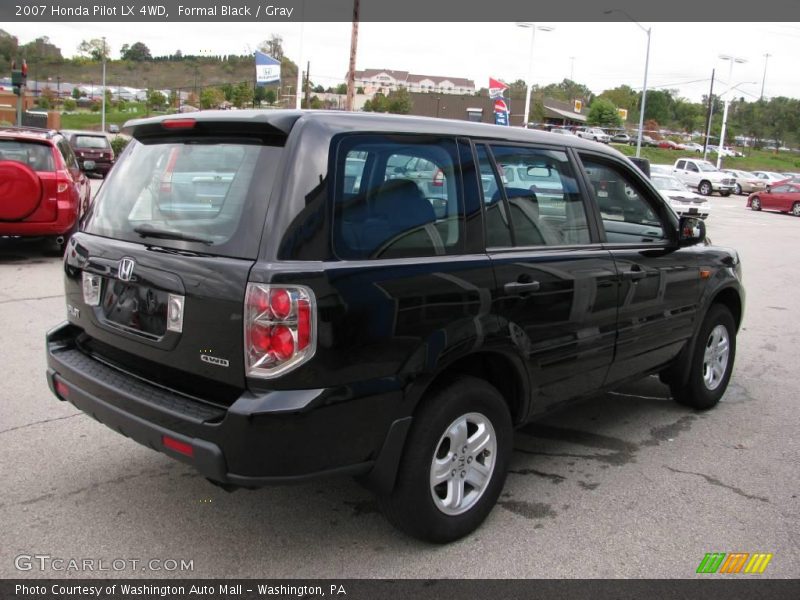 Formal Black / Gray 2007 Honda Pilot LX 4WD