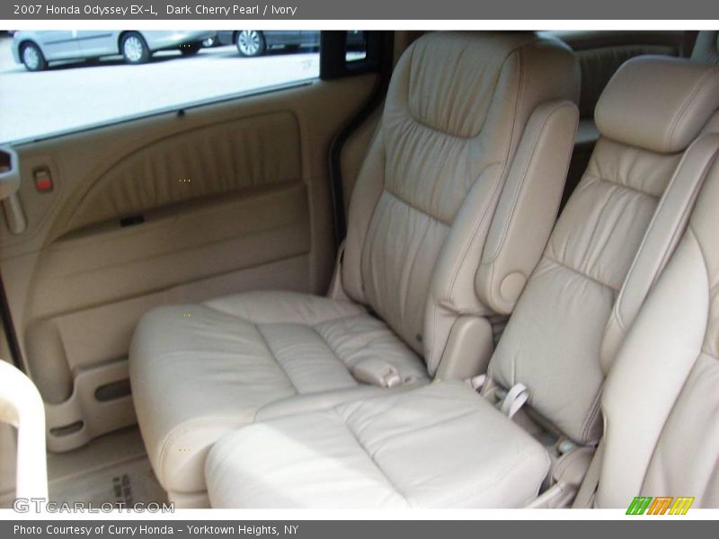 Dark Cherry Pearl / Ivory 2007 Honda Odyssey EX-L