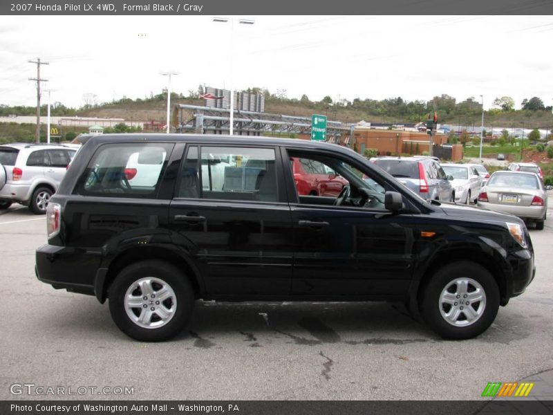 Formal Black / Gray 2007 Honda Pilot LX 4WD