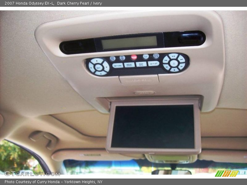 Dark Cherry Pearl / Ivory 2007 Honda Odyssey EX-L