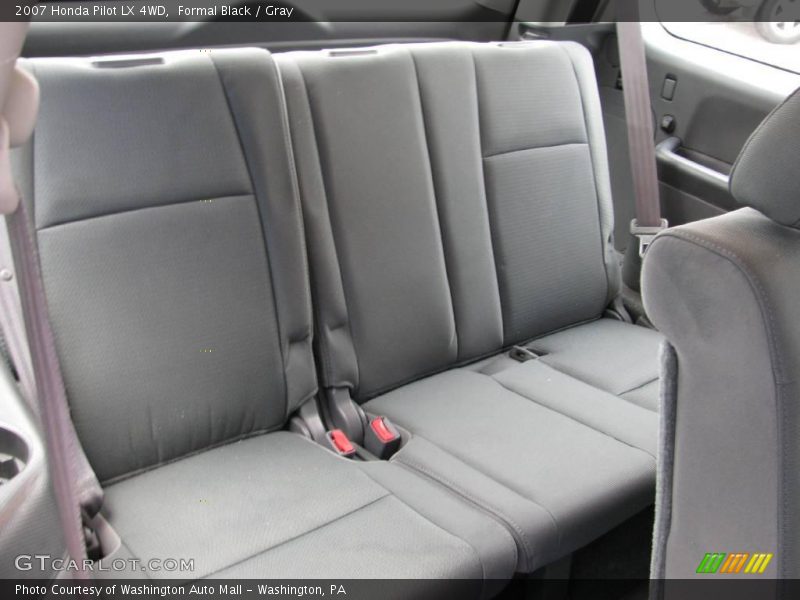 Formal Black / Gray 2007 Honda Pilot LX 4WD