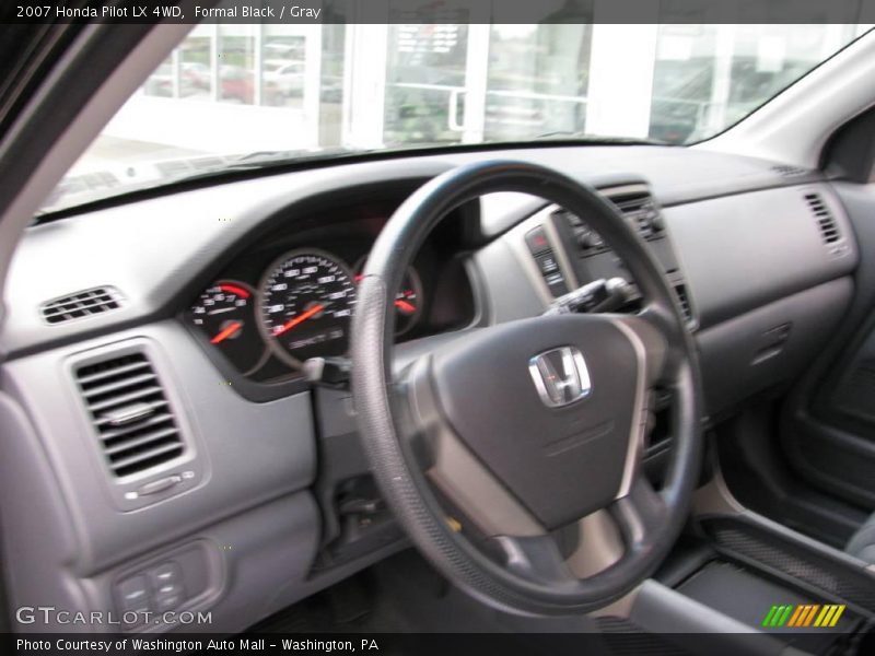 Formal Black / Gray 2007 Honda Pilot LX 4WD