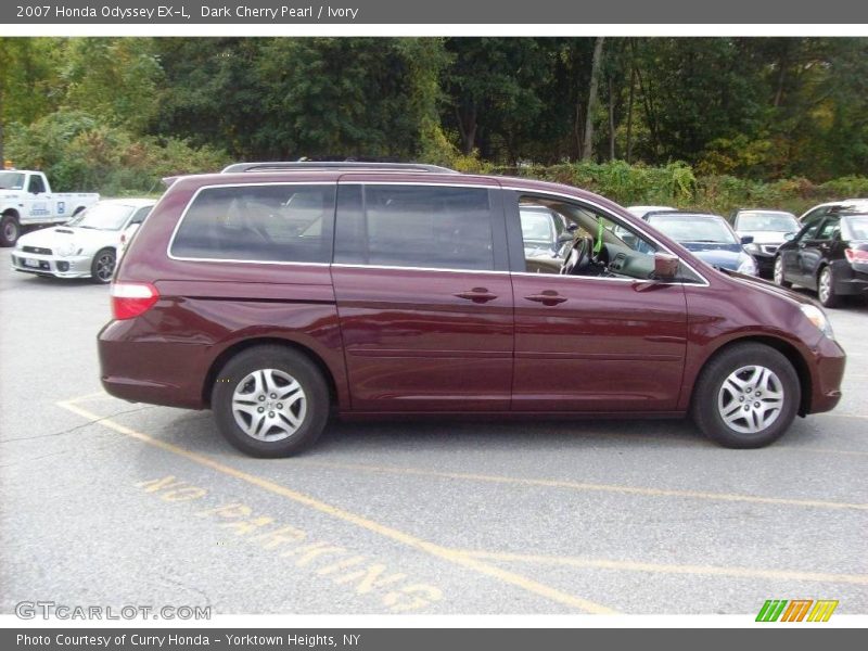 Dark Cherry Pearl / Ivory 2007 Honda Odyssey EX-L