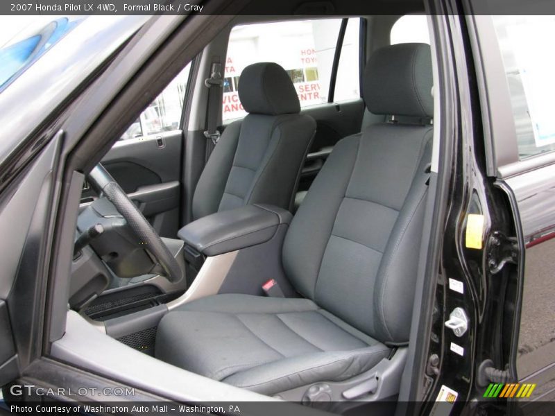 Formal Black / Gray 2007 Honda Pilot LX 4WD