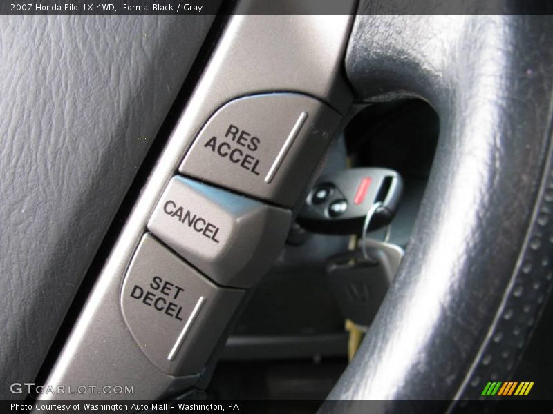 Formal Black / Gray 2007 Honda Pilot LX 4WD