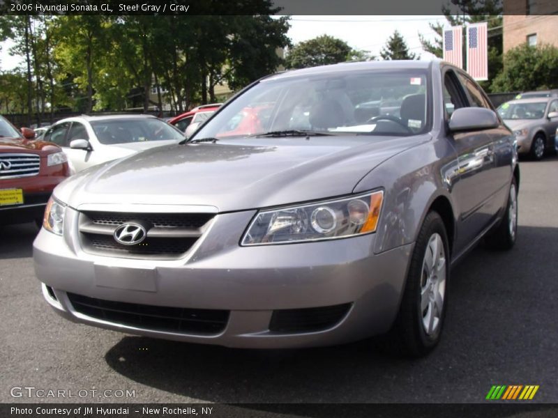 Steel Gray / Gray 2006 Hyundai Sonata GL
