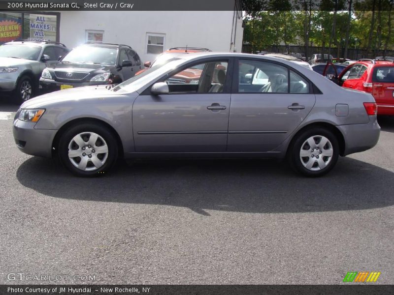 Steel Gray / Gray 2006 Hyundai Sonata GL