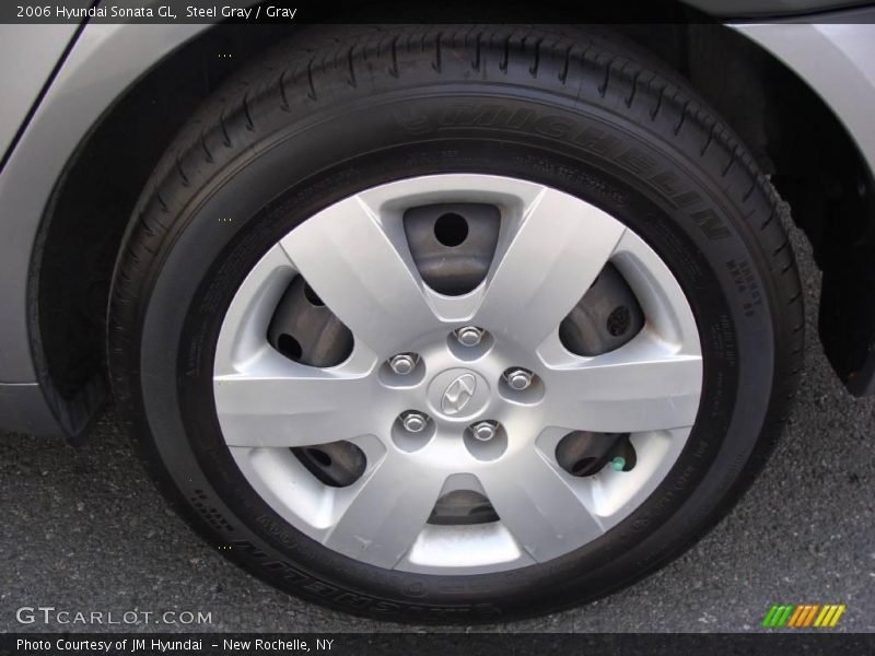 Steel Gray / Gray 2006 Hyundai Sonata GL