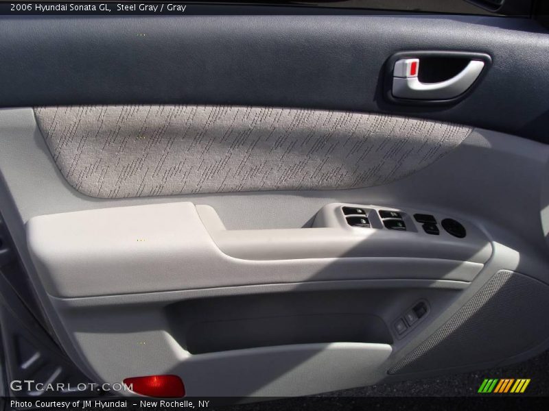Steel Gray / Gray 2006 Hyundai Sonata GL