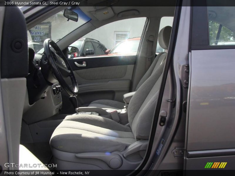 Steel Gray / Gray 2006 Hyundai Sonata GL