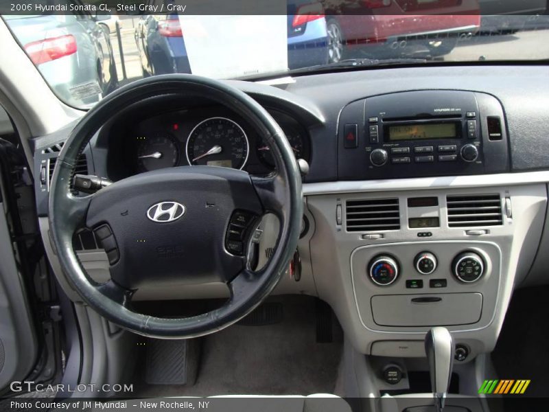 Steel Gray / Gray 2006 Hyundai Sonata GL