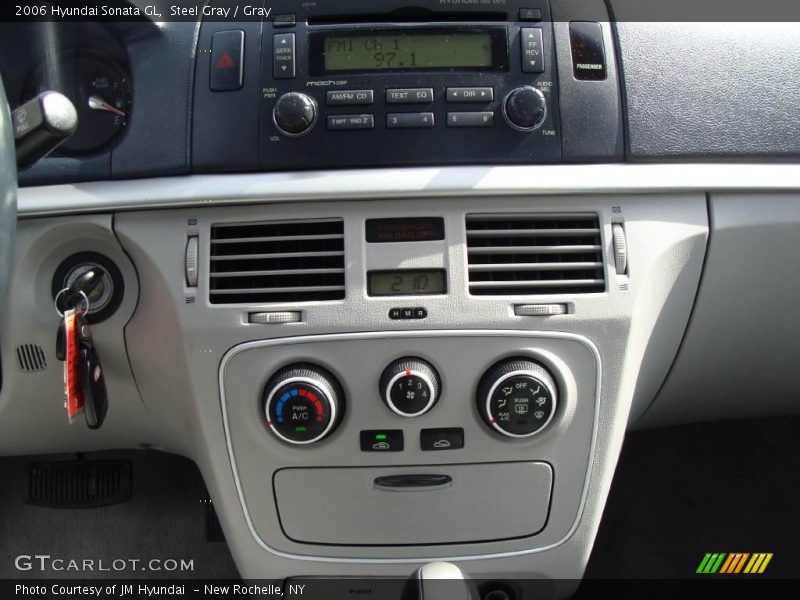 Steel Gray / Gray 2006 Hyundai Sonata GL