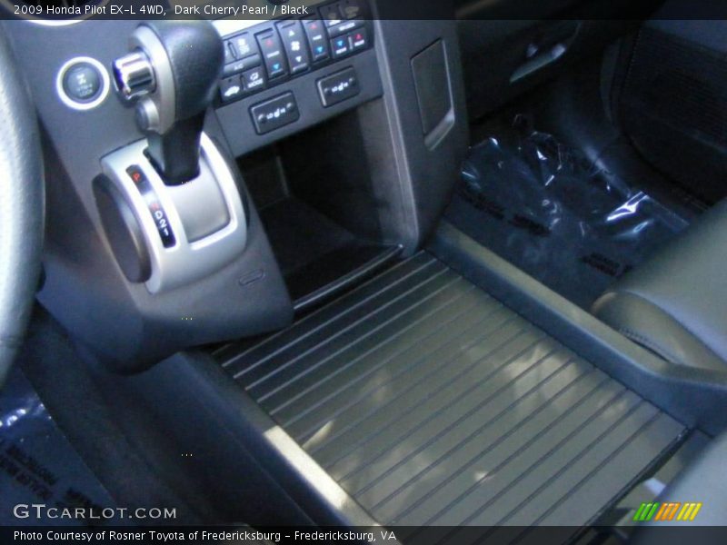 Dark Cherry Pearl / Black 2009 Honda Pilot EX-L 4WD