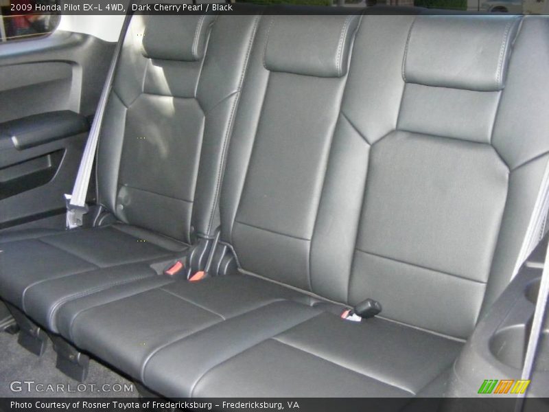 Dark Cherry Pearl / Black 2009 Honda Pilot EX-L 4WD