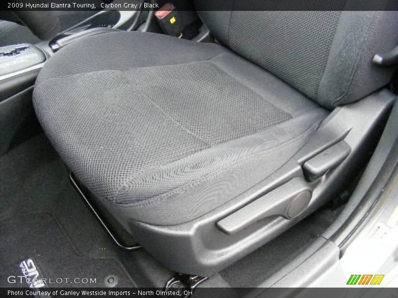 Carbon Gray / Black 2009 Hyundai Elantra Touring