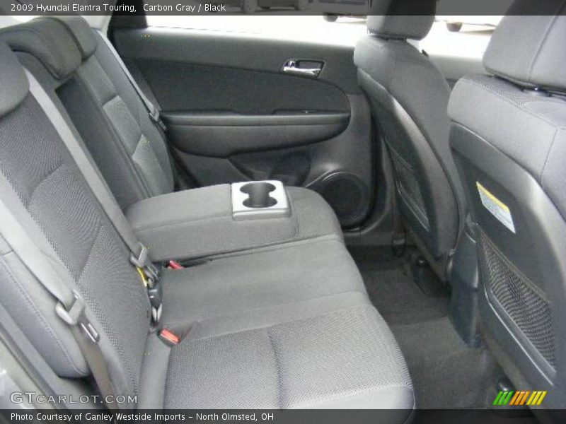 Carbon Gray / Black 2009 Hyundai Elantra Touring