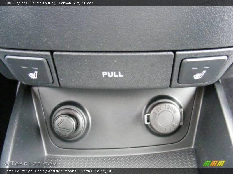 Carbon Gray / Black 2009 Hyundai Elantra Touring