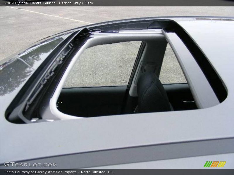 Carbon Gray / Black 2009 Hyundai Elantra Touring
