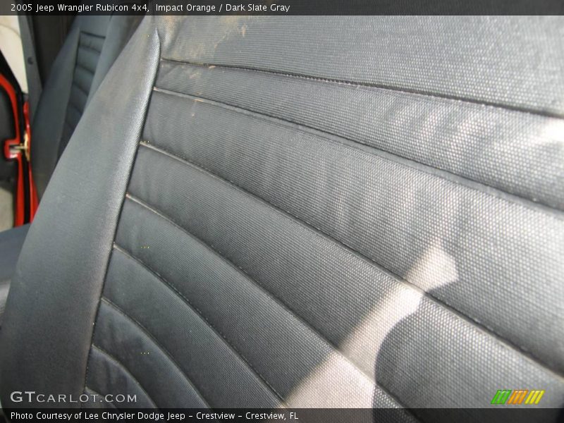 Impact Orange / Dark Slate Gray 2005 Jeep Wrangler Rubicon 4x4