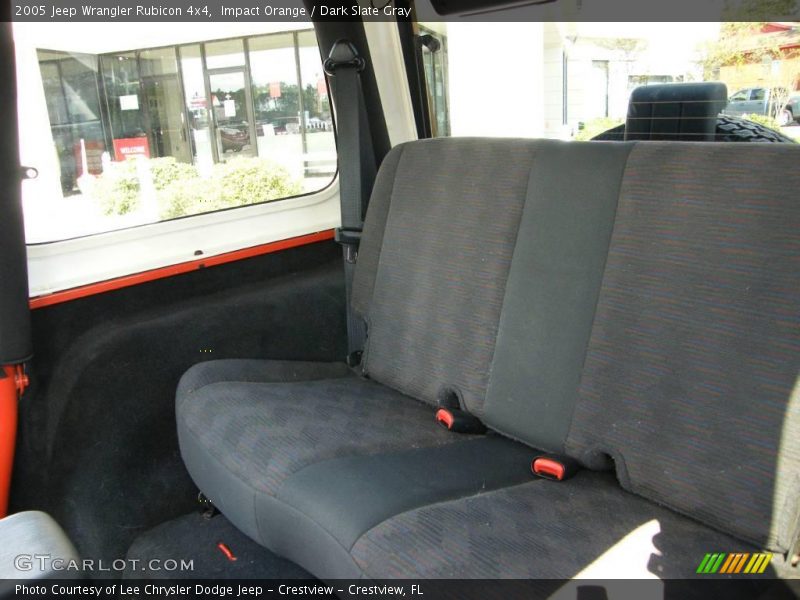Impact Orange / Dark Slate Gray 2005 Jeep Wrangler Rubicon 4x4