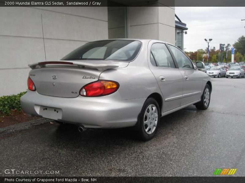 Sandalwood / Gray 2000 Hyundai Elantra GLS Sedan