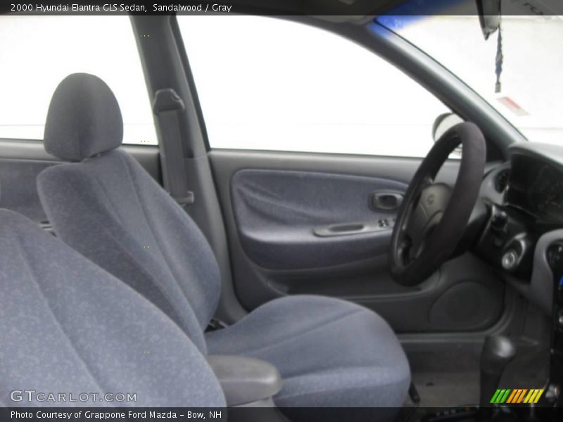 Sandalwood / Gray 2000 Hyundai Elantra GLS Sedan