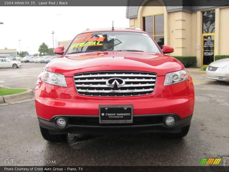 Laser Red / Black 2004 Infiniti FX 35