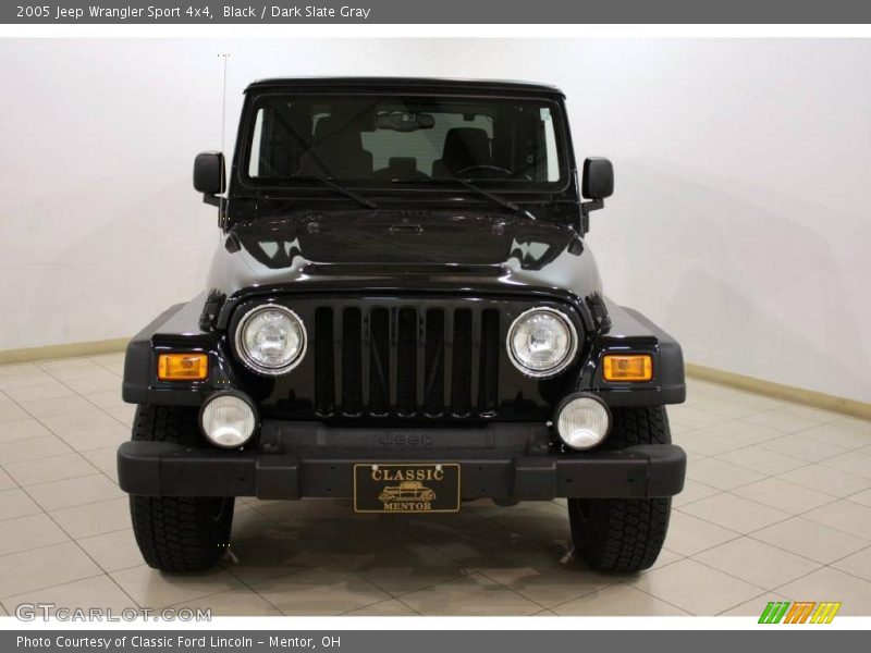 Black / Dark Slate Gray 2005 Jeep Wrangler Sport 4x4